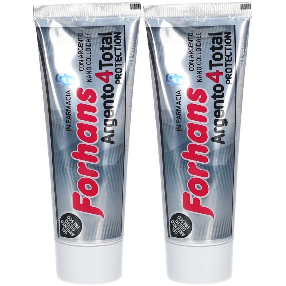 Forhans Dentifricio Argento4Total 2x75 ml