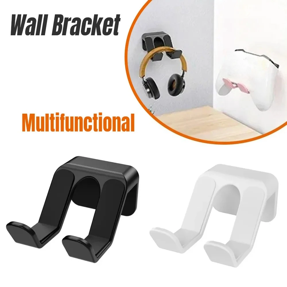 Wandmontierte Spielcontroller-Halterung, Basis ohne Bohren, Controller-Aufbewahrungsregal für Headset-Halterung, Xbox