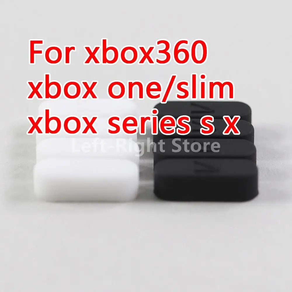 5sets For Xbox 360 Slim Housing Case Rubber Feet With Glue For XBOX Series S/X Rubber Cover Replacement For XBOX ONE/S Slim