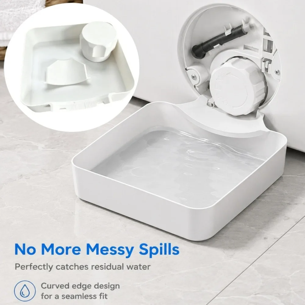 Washing Machines Filter Drain Tray Drainage Joint with Guide Plate Front-loading Washing Machine Specialized Water Catch Box