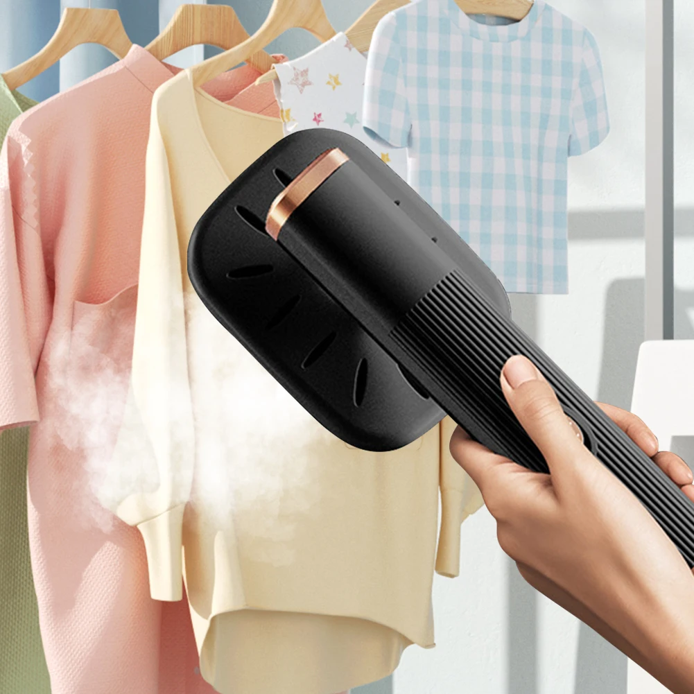 Machine à repasser portable 360 ° Mini fer à vapeur USB, fer à repasser électrique pour le repassage des vêtements en tissu