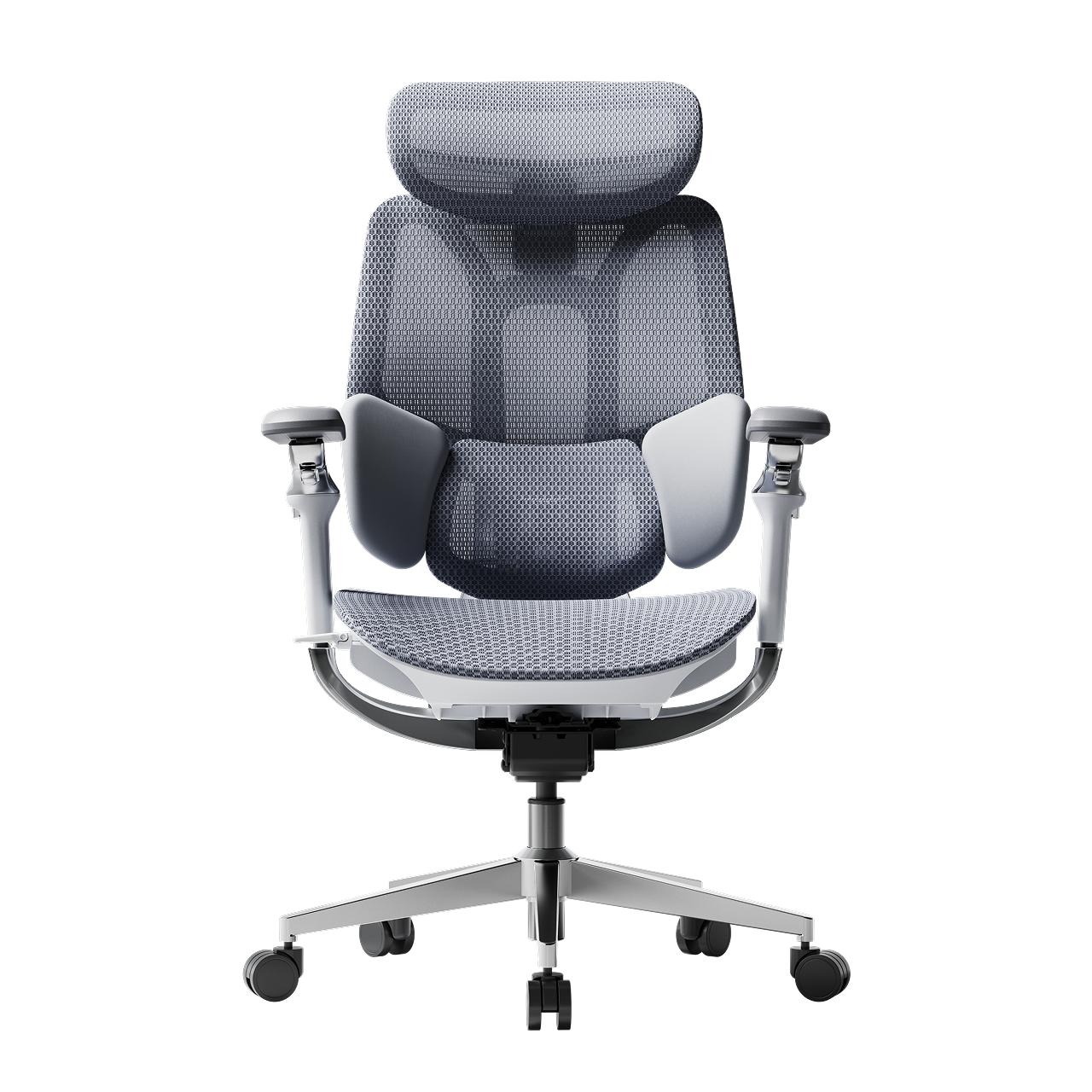 HBADA E3 Pro Ergonomic Office Chair 2026 Edition, Gray / Without Footrest