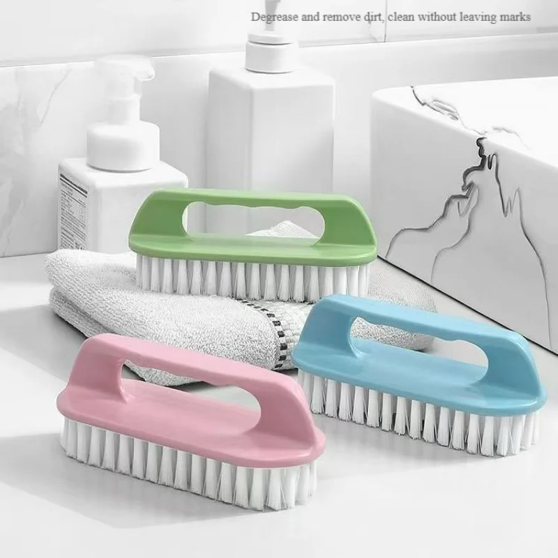 1 Pcs Household Laundry Brush Cleaning Brush Hard Bristle Multifunctional Washbasin Brush Shoe Brush Clothes Household Cleaning