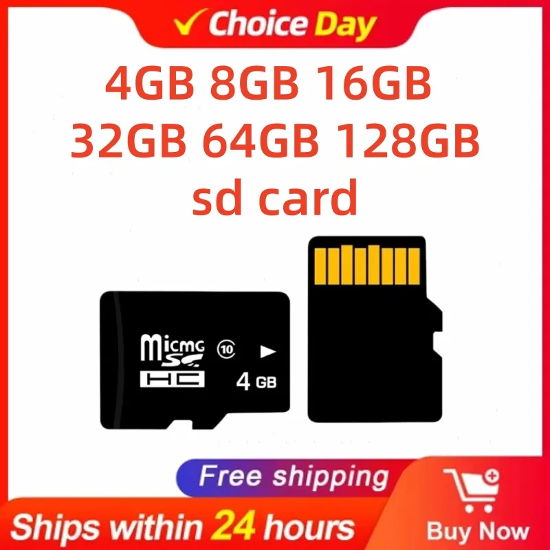 1/5PCS 10 Categories High-speed Memory card 4/8/16/32/64/128GB sd card Mini TF card is used to monitor the drone tachograph