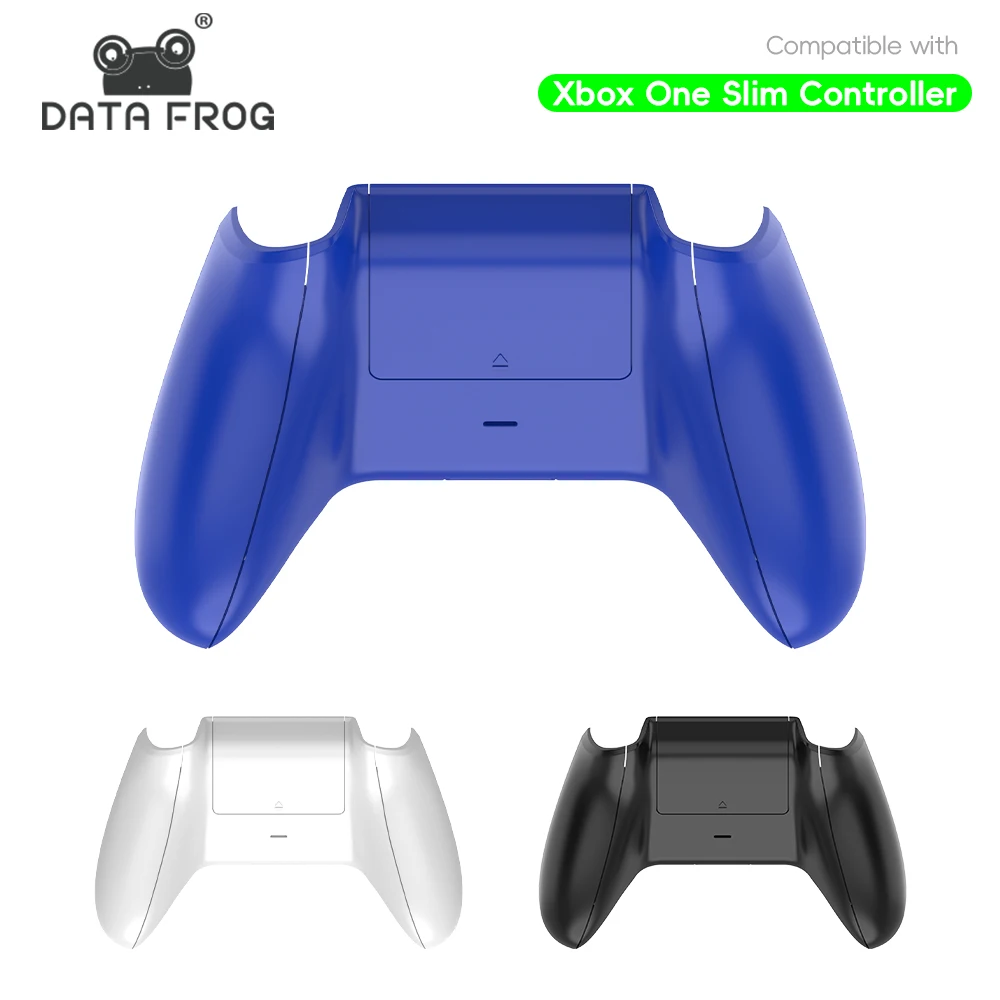 Data Frog Battery Shell Back Case For Xbox One Slim Wireless Controller Back Shell Kit Hand Grips For Xbox One Slim Accessories