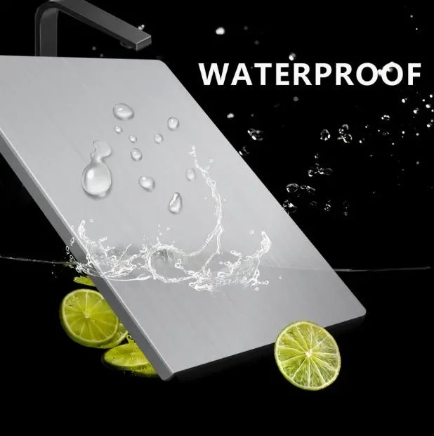 Stainless Steel Chopping Board, Non-slip Kitchen Chopping Board, Kitchen Cutting Board, Kitchen Accessories, Household Kitchen Gadgets #4th of july accessories,home essentials