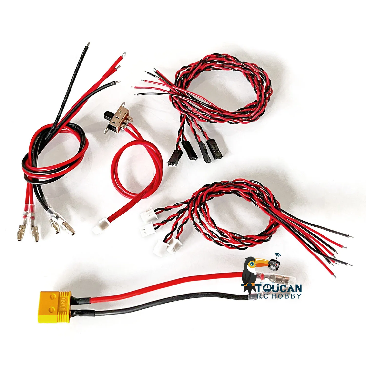 Cable RC Accessoires for 1/16 RC Heng Long 5.3 Ver RC Tank Converted to 6.0 7.0 Ver Model Toucan RC Hobby DIY Spare Parts