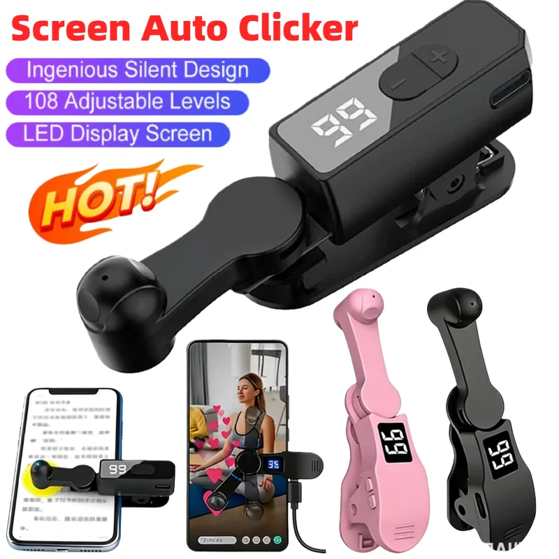 Auto Clicker for Smart Phone Smart Automatic Screen Clicker Tapper Automatic Clicker for Game Live Broadcasts Likes Reward Task