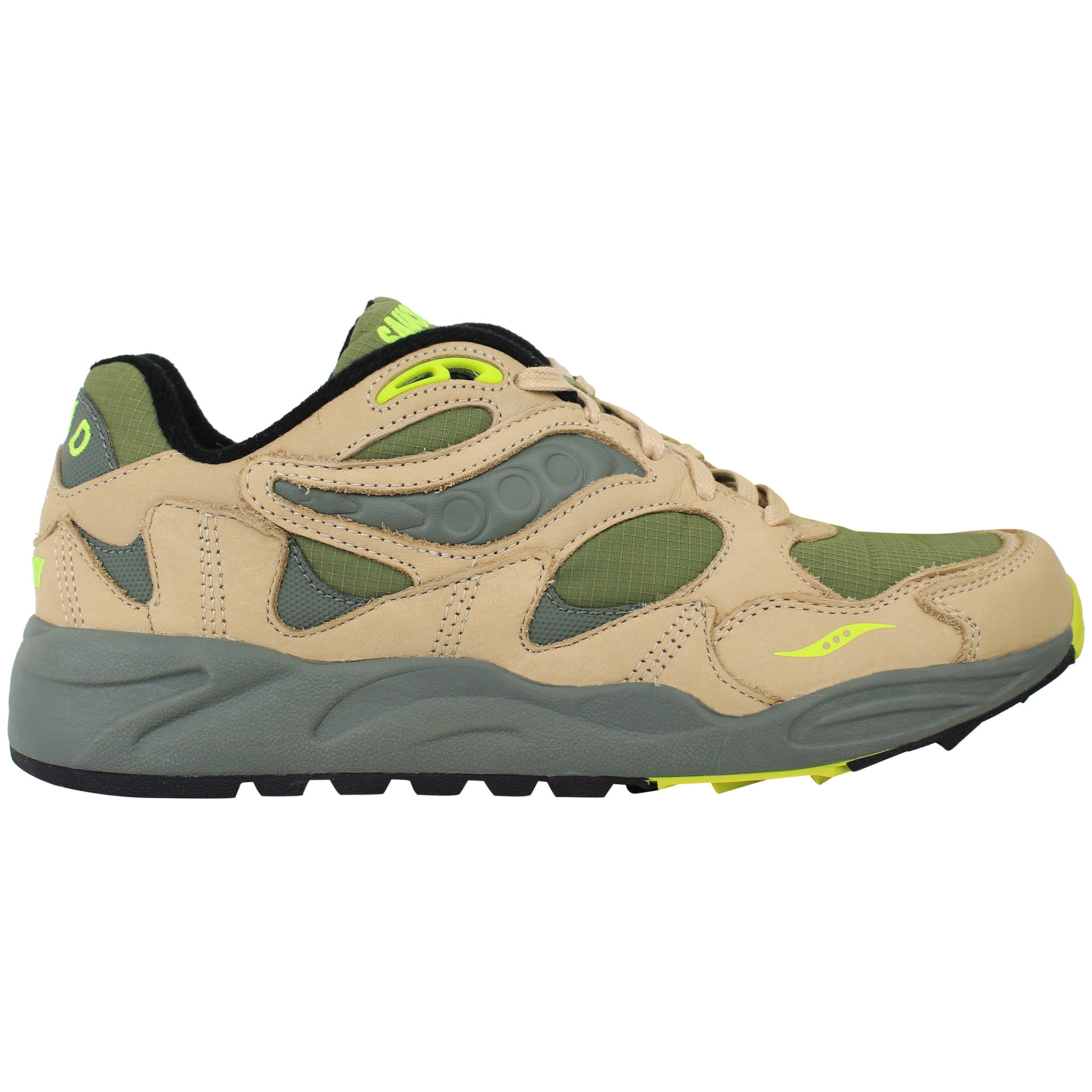 Saucony Grip Shadow 2 Herren Beigefarbene Sportschuhe