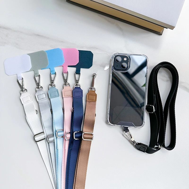 Adjustable Neck Cord Phone Strap Mobile Phone Straps Patch Cell Holder Phone Hanging Cord Phone Lanyards