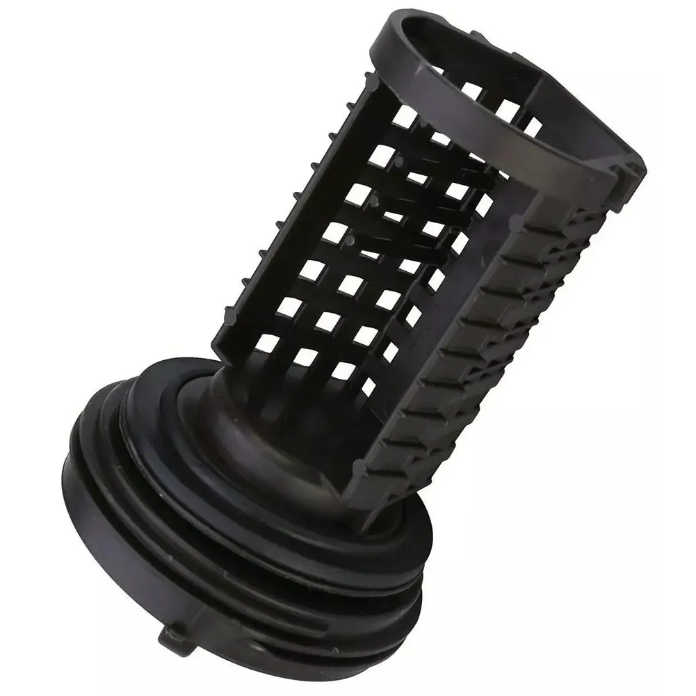 1/2 Pcs Washing Machine Pump Filter Black Plastic 383EER2001A Washing Machine Drain Filter Trap Washing Machine Pump Filter