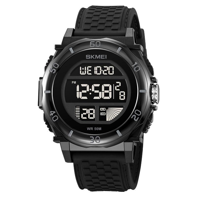SKMEI 2099 Men Waterproof Outdoor Digital Sports Watch black