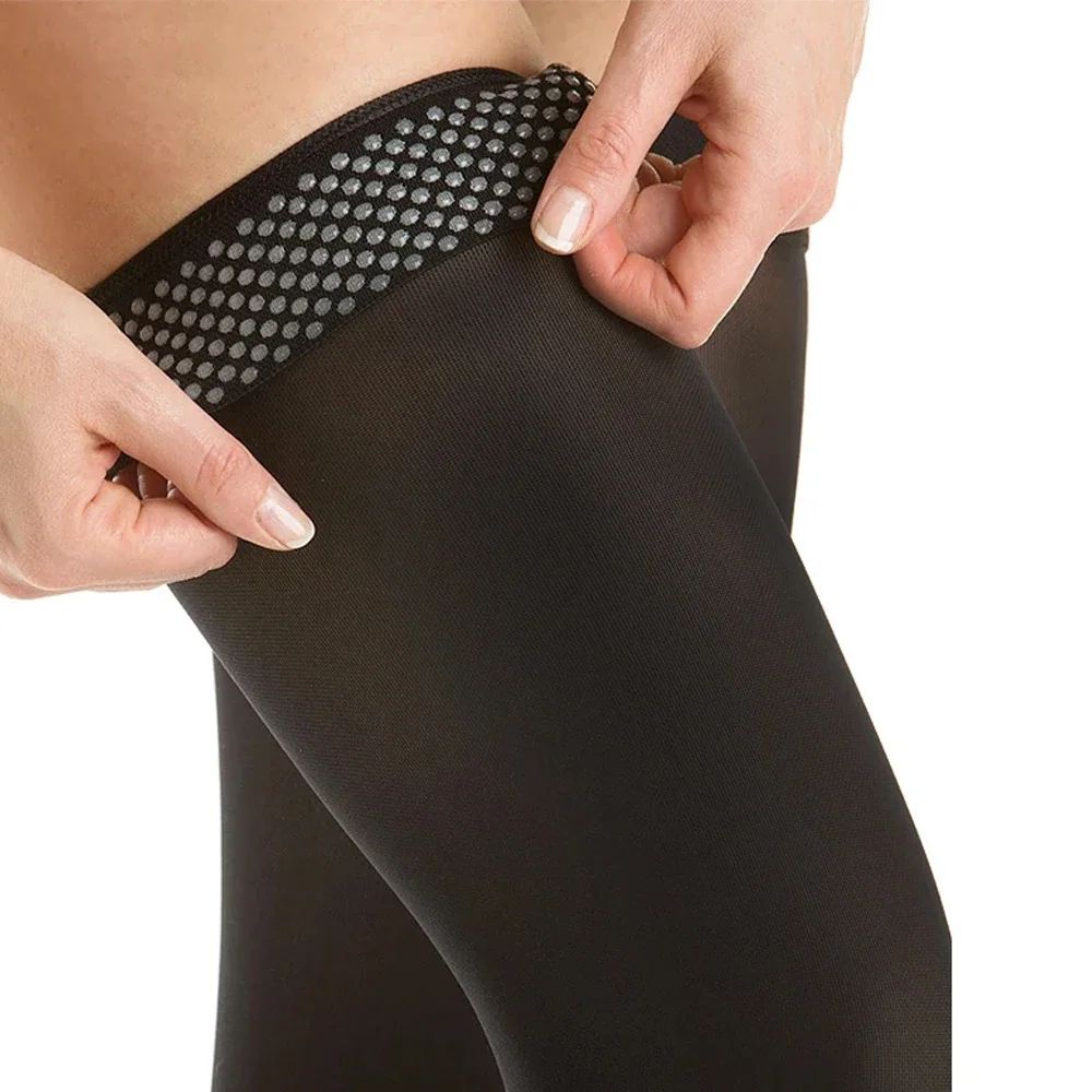 20 To 32 MmHg Thigh High Compression Stockings Toeless Compression Socks For Men And Women b m