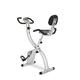 Tecnovita by BH Back FIT YF91 klappbarer Heimtrainer doppel-übertragungssystem magnetisches bremssytem informativer Monitor integrierte transporträder