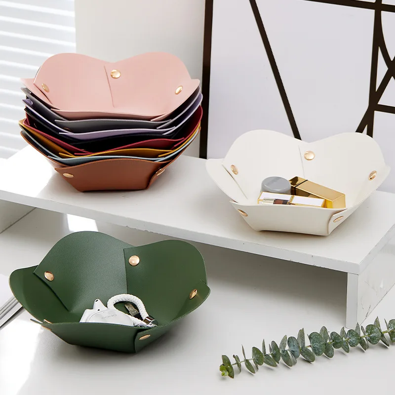 1 Stück Schlüsselablage, faltbarer Schmuck-Organizer für den Eingangsbereich, Schreibtisch, Schminktisch, kleiner dekorativer Schmuckbehälter