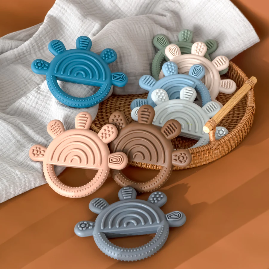 Neue Ausbildung Greifen Fähigkeit Baby Zahnen Spielzeug Neugeborenen Armband Kauen Zahnen Spielzeug Baby Gesunde Mundpflege Zubehör