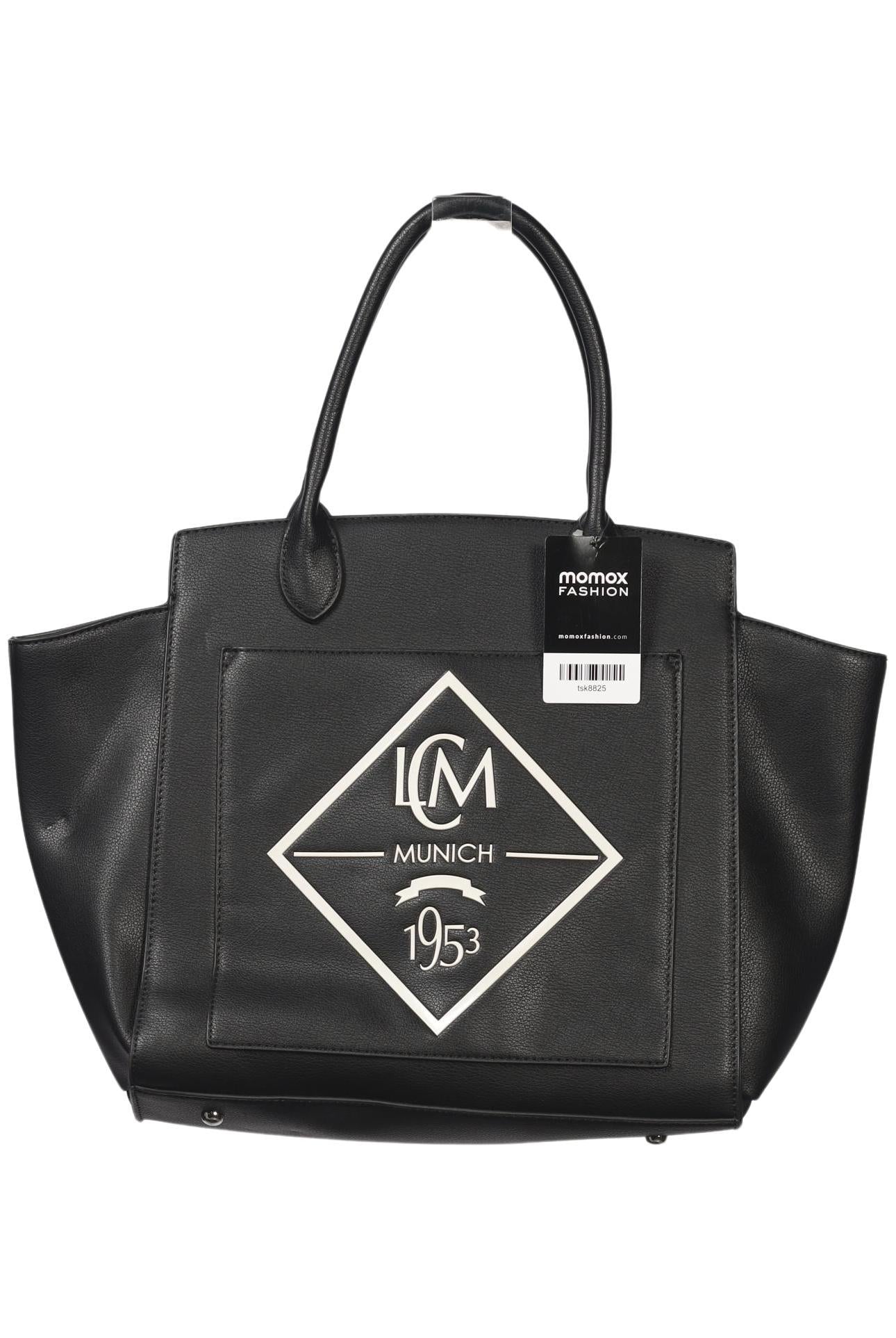 L.credi Damen Handtasche gross, Gr. , Schwarz, Synthetik / kein / Etikett