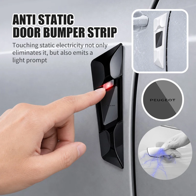 Bande anti-collision pour voiture Peugeot, autocollants de protection anti-rayures pour portière de voiture, Expert Rifter 206 307 308 3008 207 208 407 508