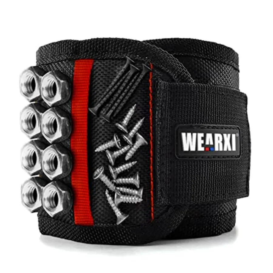 WEARXI Cadeau Homme/Femme Original Utile Bricolage Outils, Idée Cadeau Homme Original Noël, Bracelet Magnétique, Idée Papa A