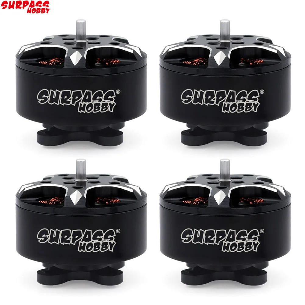 4pc SURPASS HOBBY S1504 S1505 S1506 S1507 2950KV 3950KV High Quality Violent Brushless Motor 3 Inch Cross Motor for RC FPV Drone