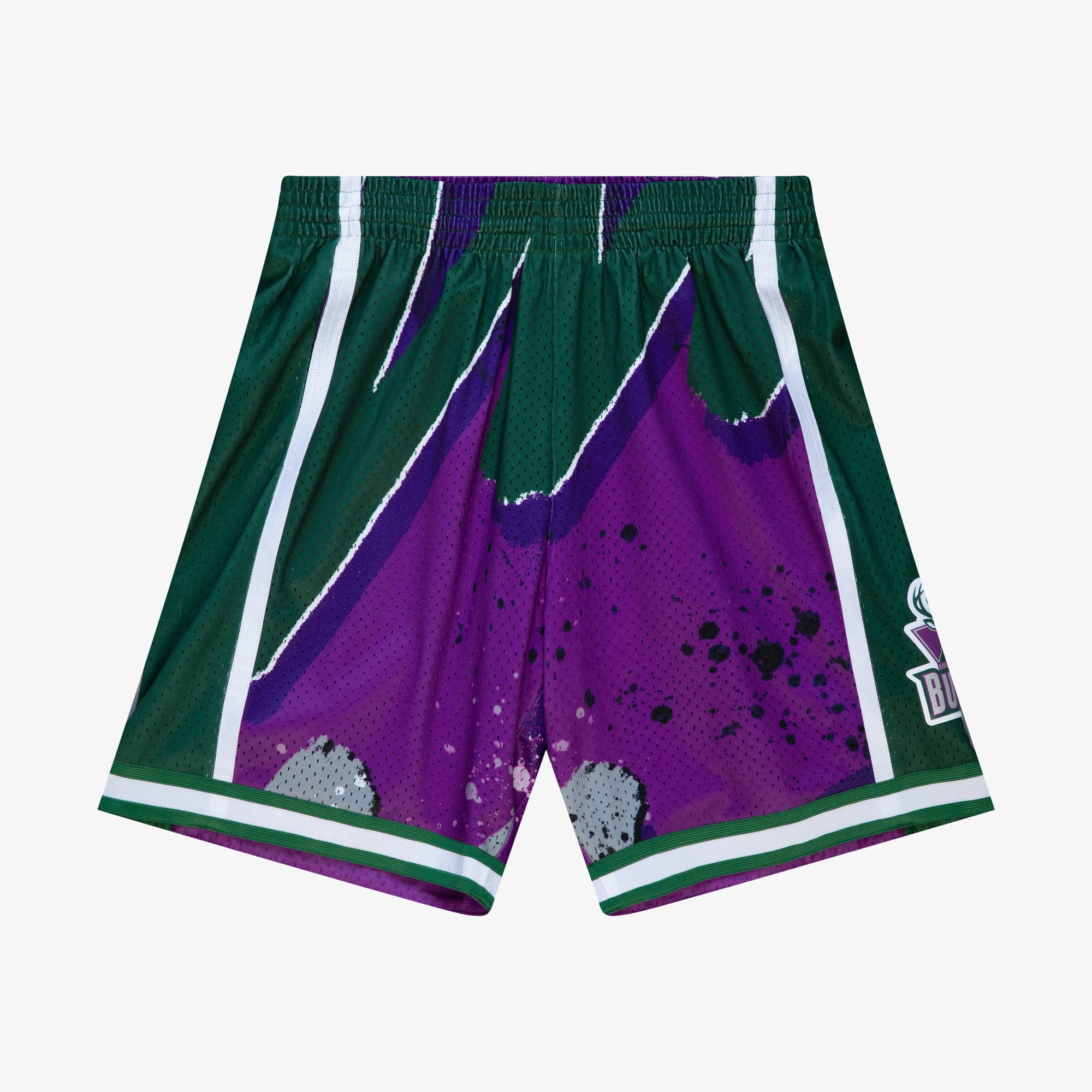 Short Swingman Mitchell & Ness 2000 Hyper Hoops des Milwaukee Bucks - Violet - Homme - Homme Taille: S
