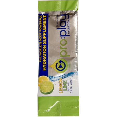 HYDRATION HEALTH PRODUCTS 31154 Pro:play Hydration Powder, Lemon Lime, PK500