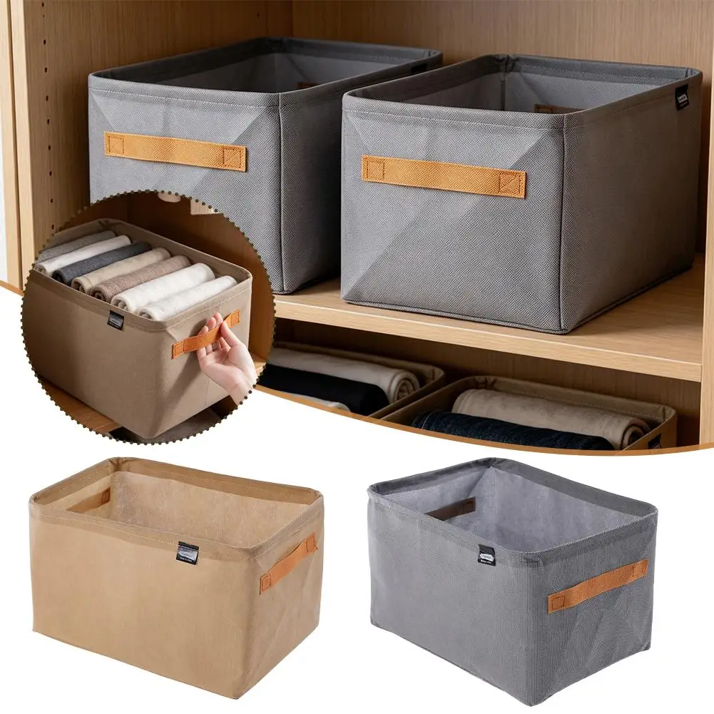 Stoff-Aufbewahrungsbox, faltbarer Kleiderschrank-Organizer mit offener Schublade für Kleidung, Hosen, Schrank, Kleideraufbewahrung, Organizer
