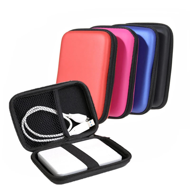 Sac de rangement Portable pour disque dur HDD USB externe 2.5 pouces, pochette à main pour PC Portable, étuis de rangement pour téléphone