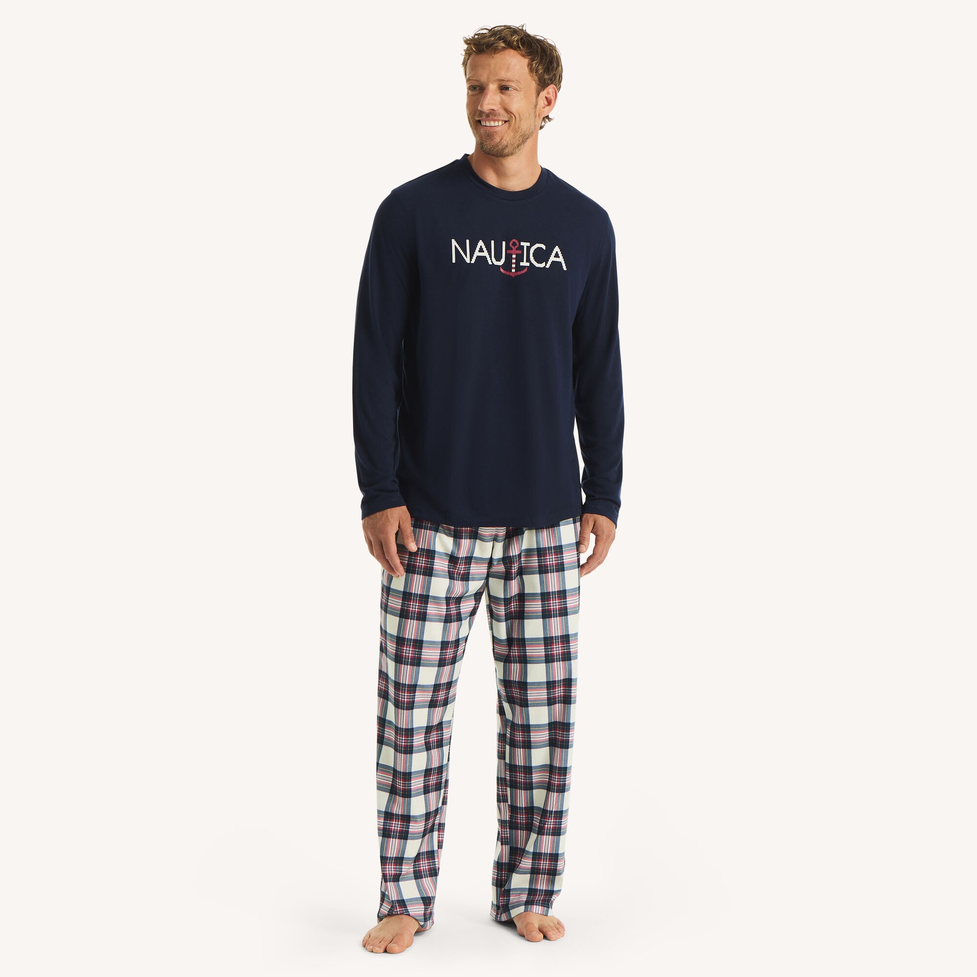 Men's Plaid Family Pajama Pant Set