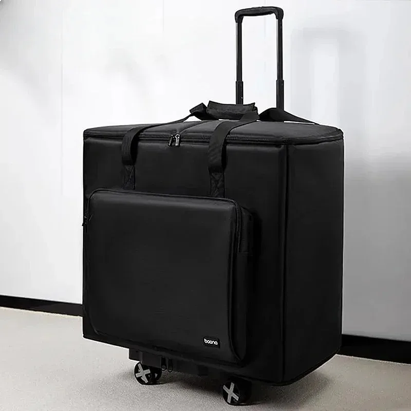 Étui de rangement portable pour ordinateur de bureau, sac de transport amovible pour châssis PC 24-27 pouces