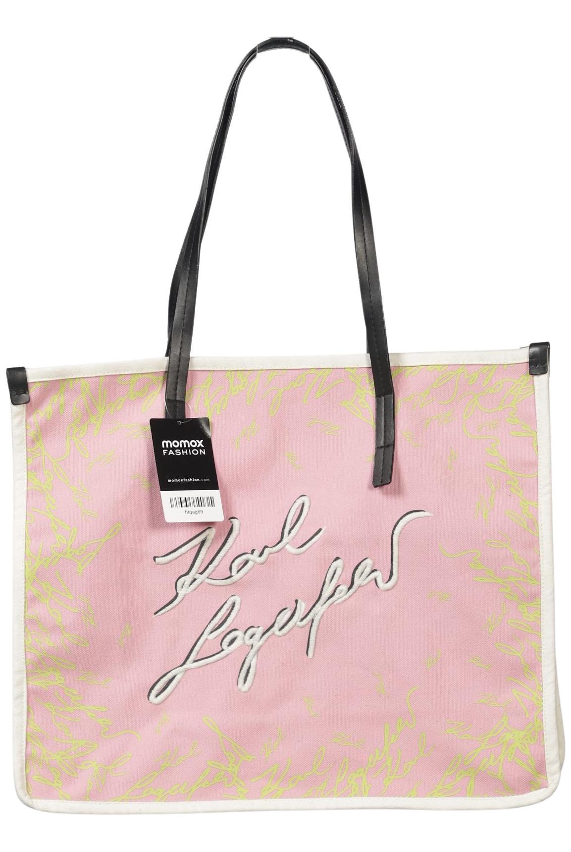 Karl by Karl Lagerfeld Damen Handtasche gross, Gr. , Mehrfarbig, Baumwolle / Kunstleder