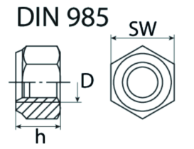 SWG Sicherungsmutter 368580