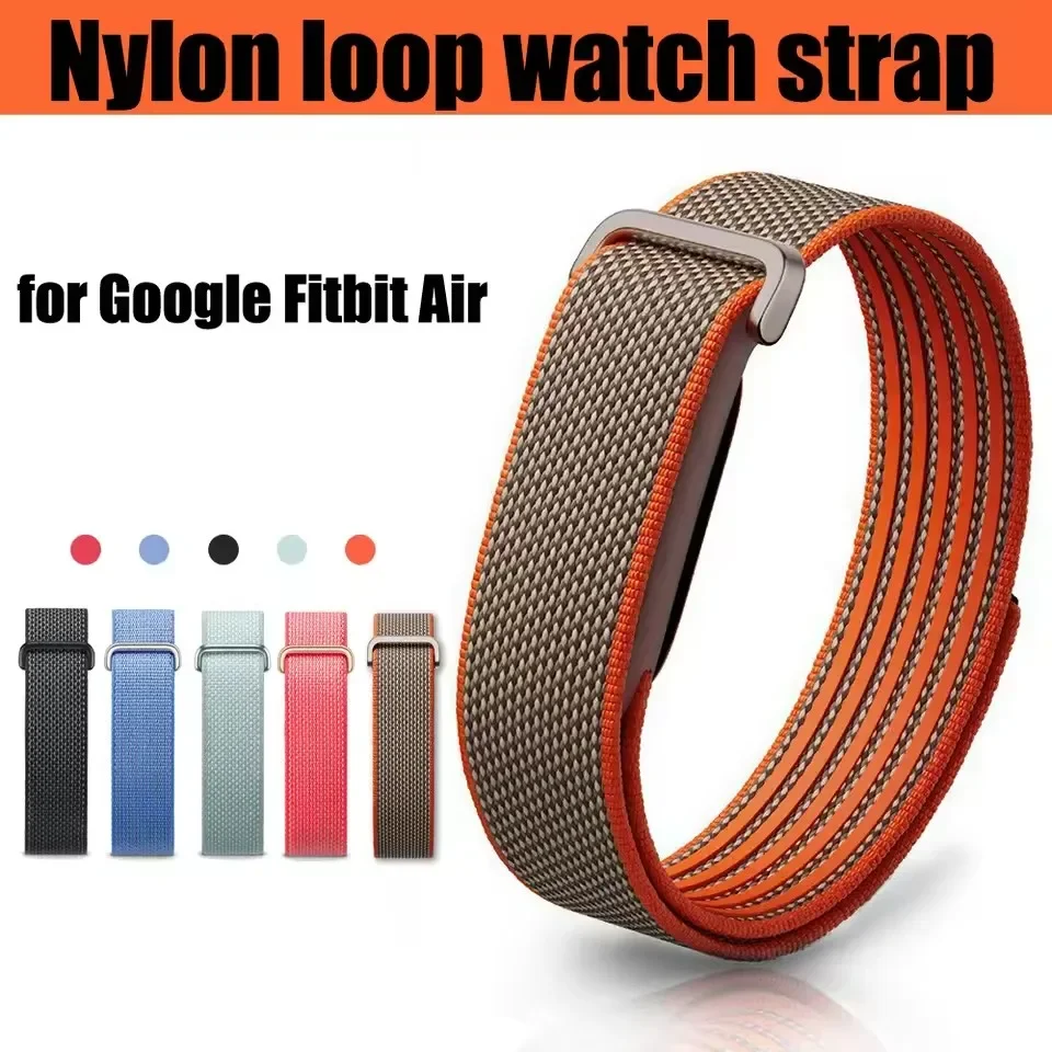 Nylon Strap For Google Fitbit Air Ultra-Slim Feather-Light Breathable Quick Release Bracelet For Fitbit Air Replace Wrist Bands