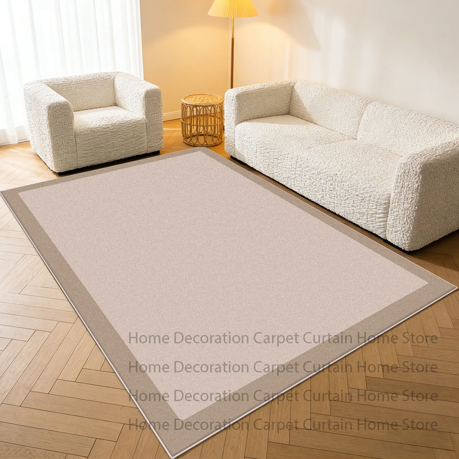 Modern Carpets simple style Living Room Decorative Bed Room cloakroom soft Rug Washable Non-slip office Floor Mat customizable