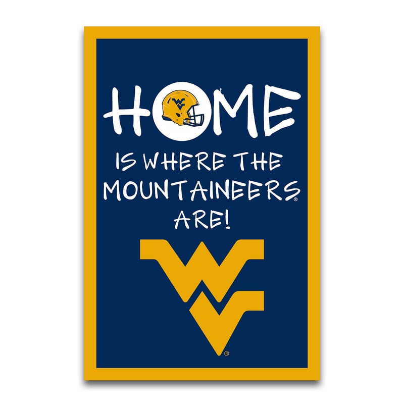 West Virginia Mountaineers Home Is Where 12