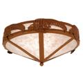 Meyda Lighting Alligator 16 Inch 2 Light Flush Mount - 26876