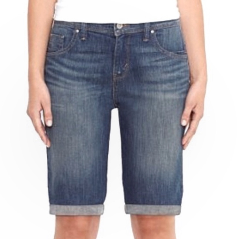 Levi's Shorts | Levi’s 515 Bermuda Jean Shorts Jean Shorts Jean Shorts Shorts Shorts Short Short | Color: Blue | Size: 4