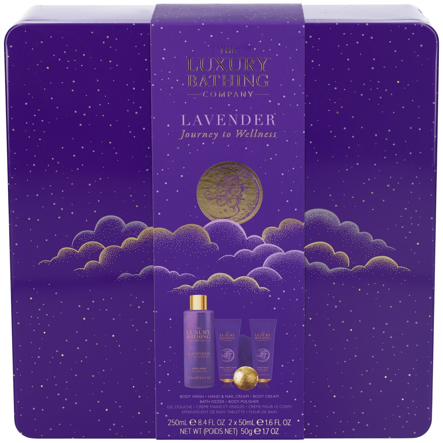 The Luxury Bathing Company Journey to Wellness Lavanda Set Regalo Gel