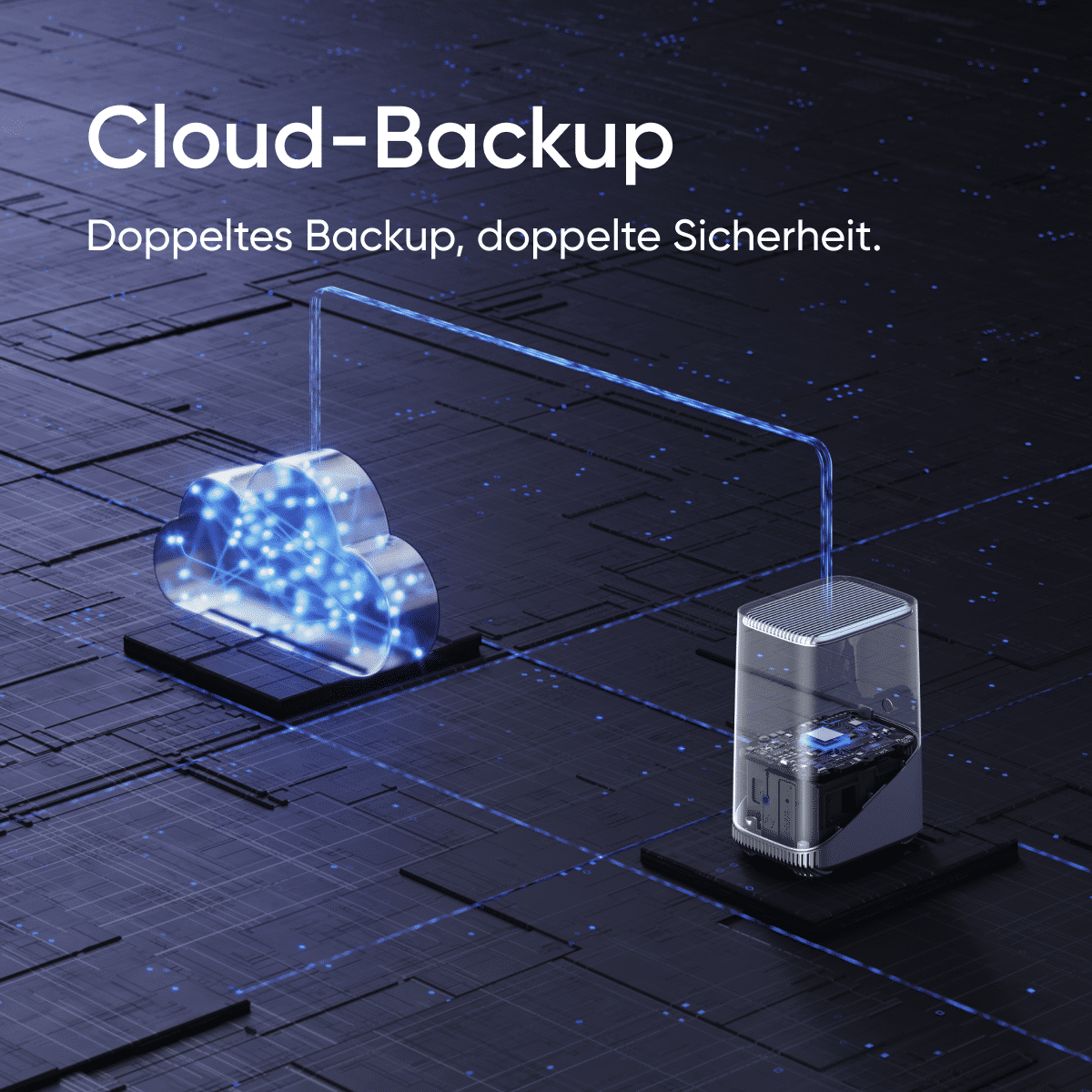 eufy Security Cloud‑Backup‑Service Basic Jährlich (2 Geräte) Image