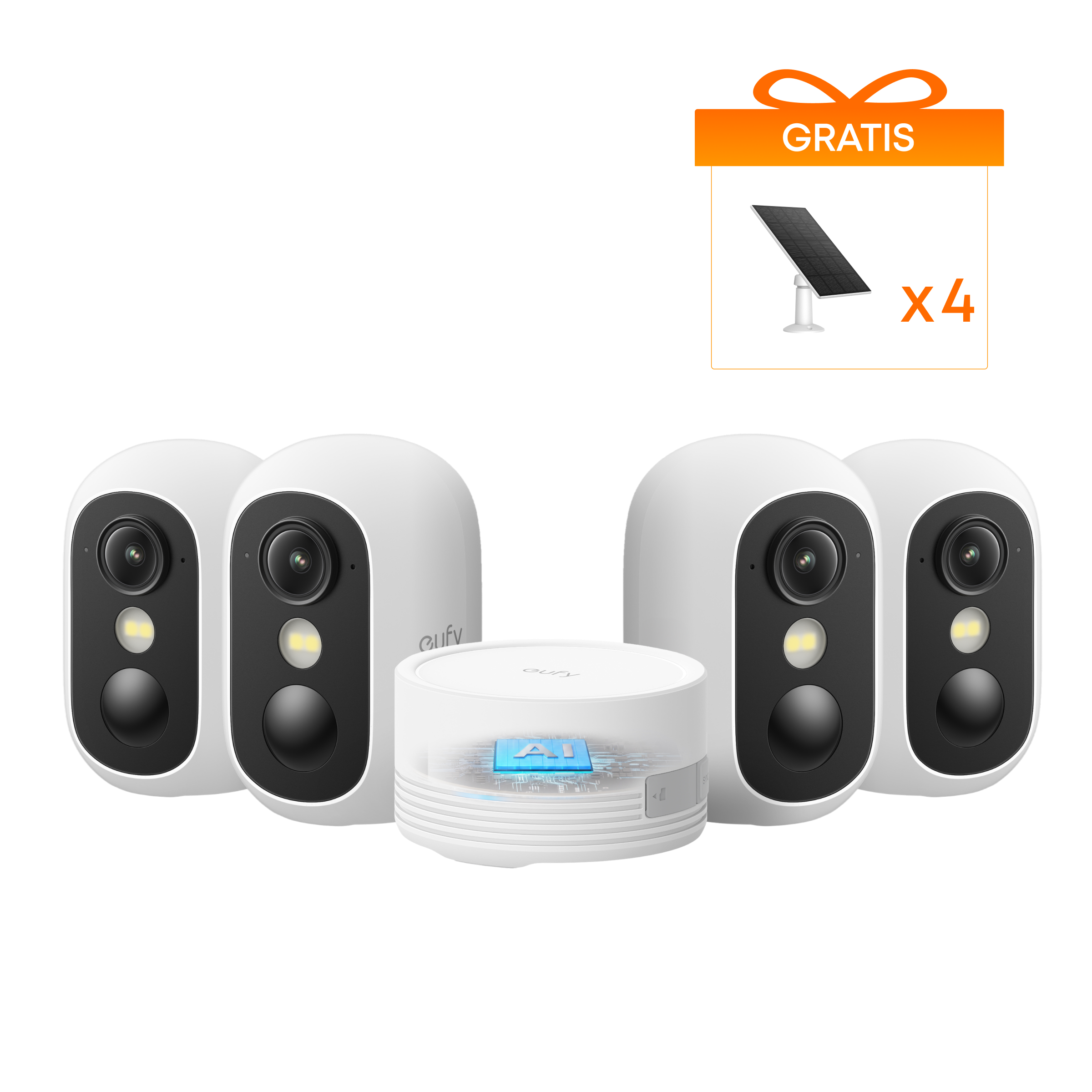 Anker eufy Security eufyCam C35 4-Kamera-Set Image