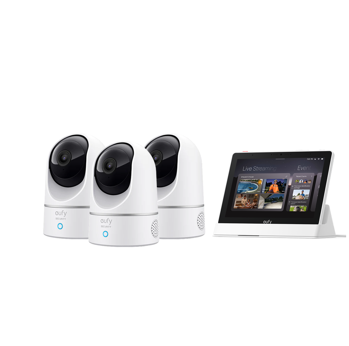 Anker eufy Innenkamera E220 (3er-Set) mit Smart Display E10 Image