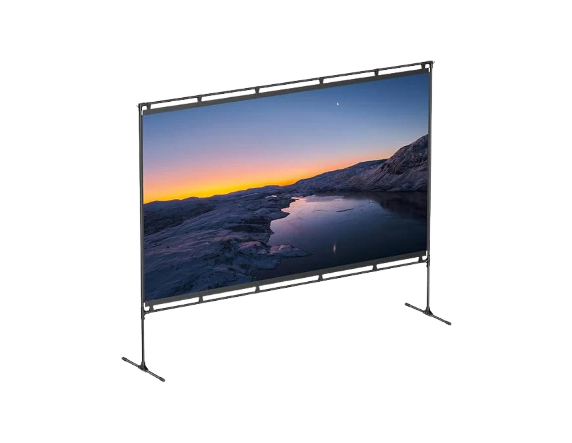 100 Zoll Beamer Leinwand mit Stativ