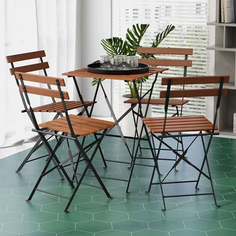 Garden Outdoor Folding Table Chair Aluminum Portable Outdoor Party Tables and Chairs
