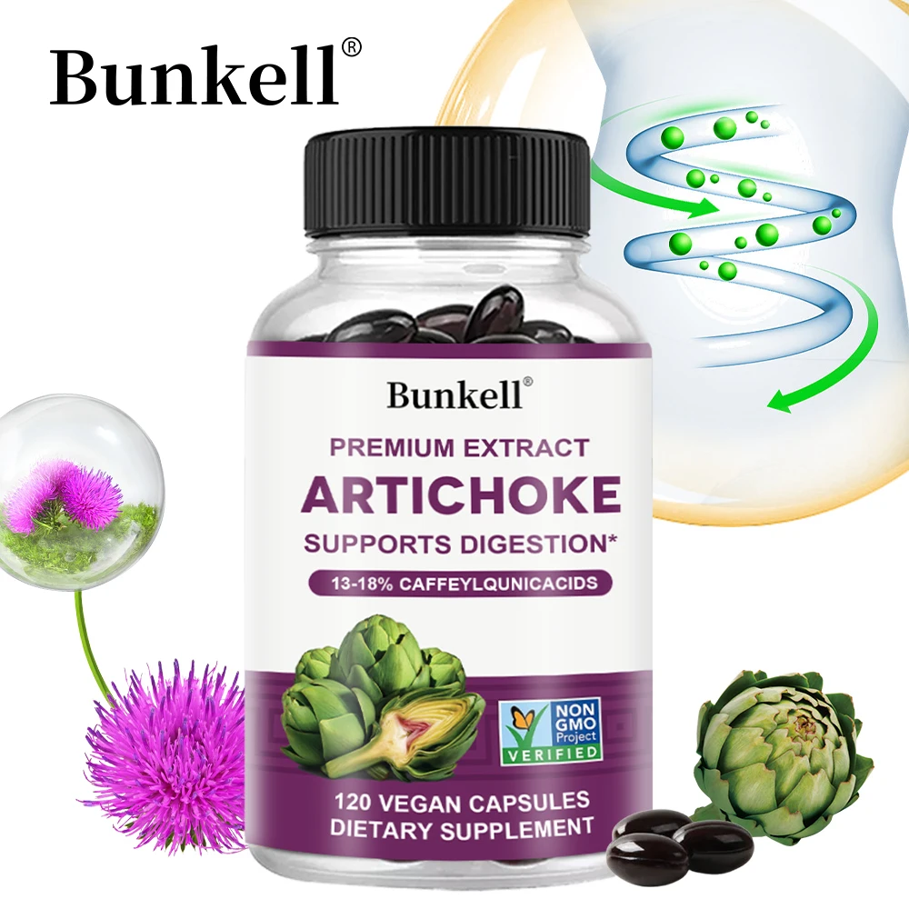 Liver Health Support, Artichoke Extract, Detox and Repair Fatty Liver Formula, Supports Digestive Health, 120 Capsules