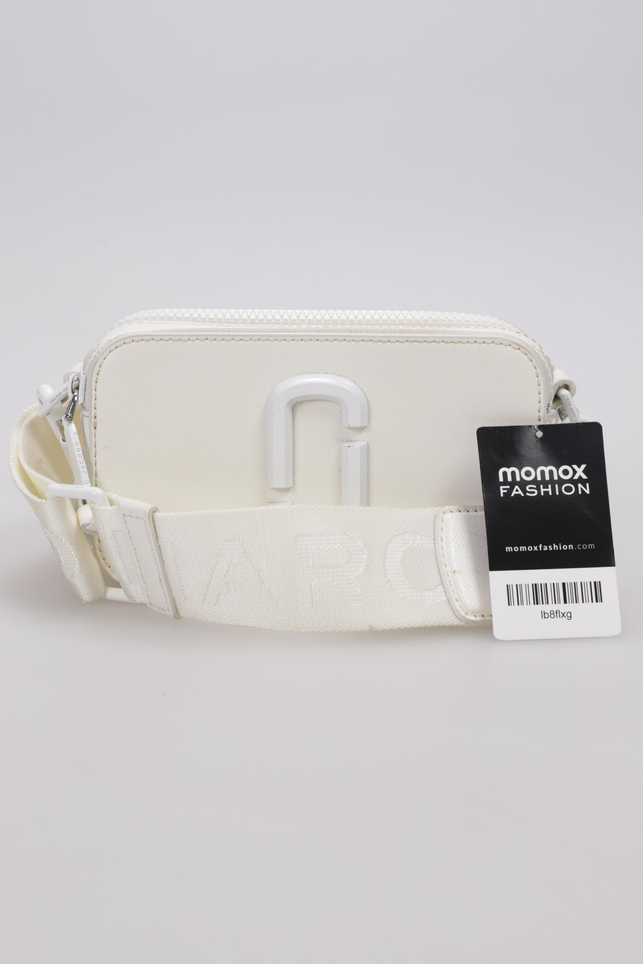 Marc Jacobs Damen Handtasche klein Leder, Gr. , Cremeweiß, Leder / kein / Etikett