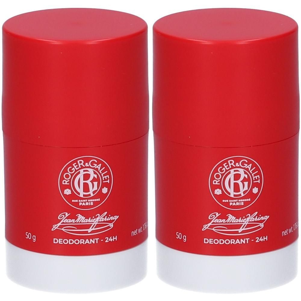 Roger & Gallet Jean Marie Farina Deodorante Stick 24H 2x50 g
