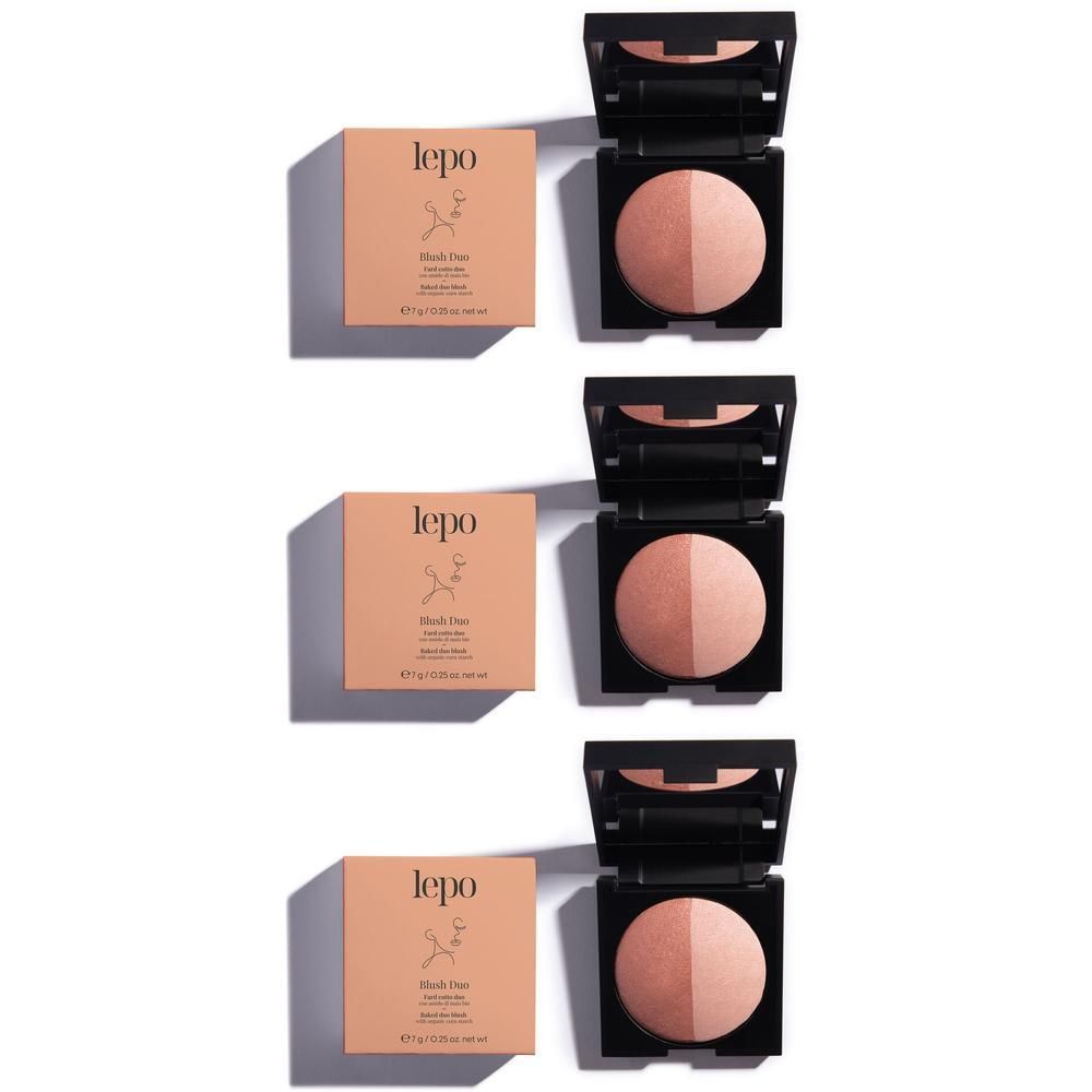 LEPO Blush Duo Fard cotto duo 3x1 St