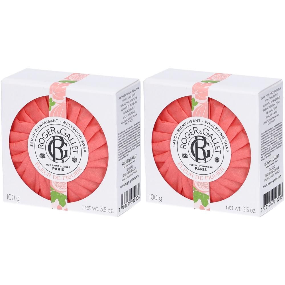 ROGER&GALLET Fleur De Figuier Saponetta 2x100 g