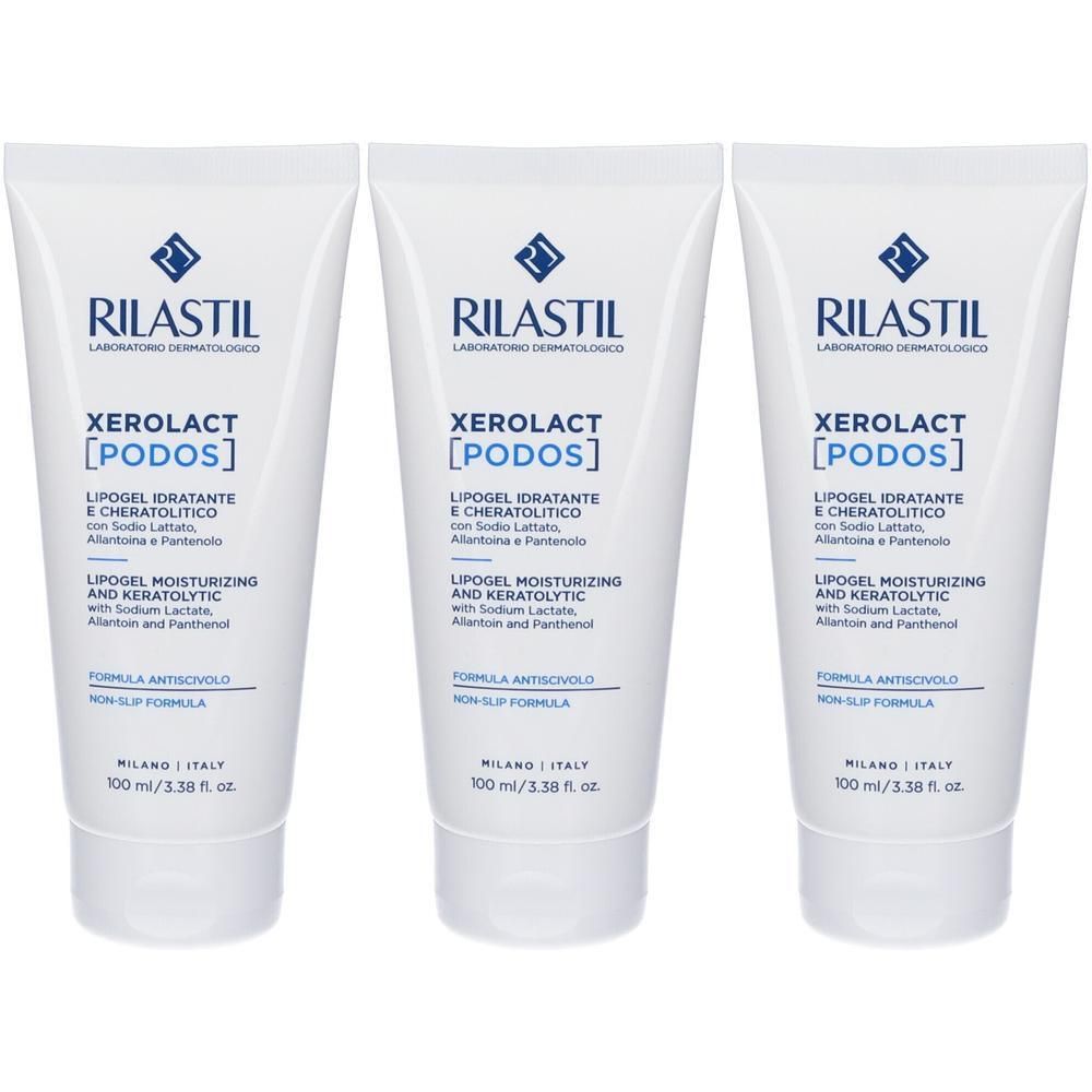 Rilastil Xerolact Podos Lipogel 3x100 ml