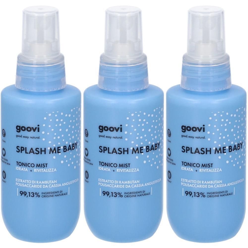 Goovi Splash Me Baby Tonico Mist Viso Idratante 3x100 ml
